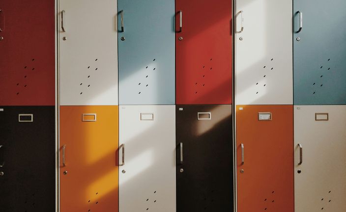 lockers.