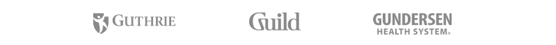 Lifebridge Health, Guild & Geisinger logos.
